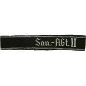 Allgemeine SS San Abt II cuff title