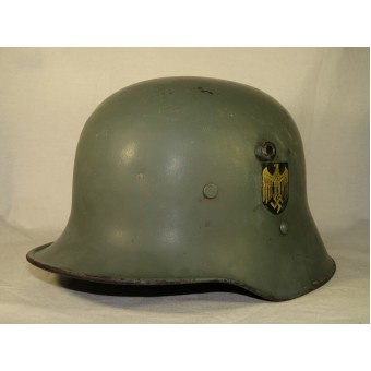 Австрийский шлем М 16, Вермахтовая двухдекалка. Espenlaub militaria