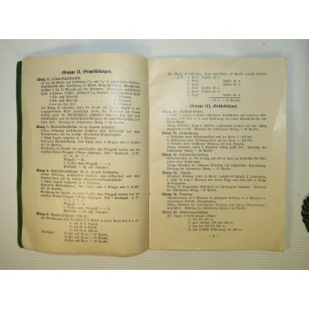 Sa-Mannille annettu Leistungsbuch ja Sa-Leistungsabzeichen, joka oli annettu SA Standarte 212: ssä. Espenlaub militaria