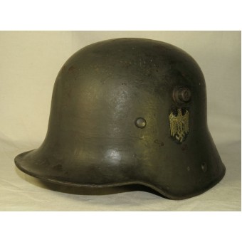 M 16 Duitse Single Decal-helm. Oorlogstijd opnieuw geoefend. Espenlaub militaria