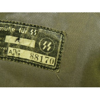 M 40 Feldmutze SS-VT: lle ja Allgemeine SS: lle. Espenlaub militaria