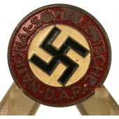 NSDAP:n jäsenmerkki- Mitgliedsabzeichen . M 1/34 RZM