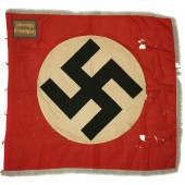 NSDAP Ortsgruppenfahne für Schwerin-Loewenplaz