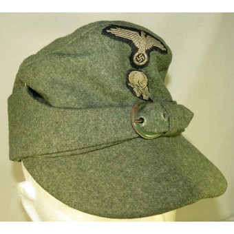 SS Bergmuetze. SS Bergmuetze-hatt. Utbrett använd av SD. Espenlaub militaria