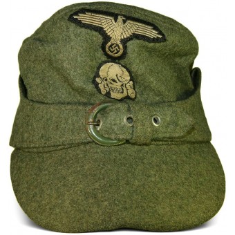 SS Bergmuetze. SS Montaña sombrero de tropas. Ampliamente utilizado por SD. Espenlaub militaria