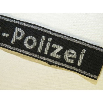 Título manguito SS Polizei SD Grenz. Espenlaub militaria