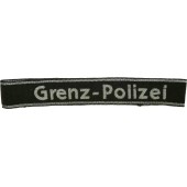 SS SD Grenz Polizei título del manguito
