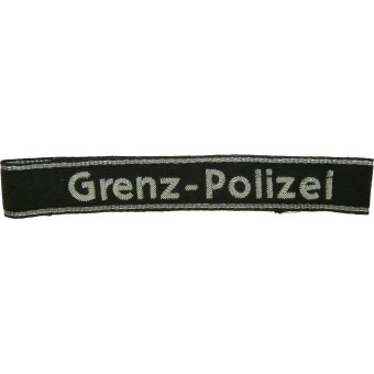 SS SD Grenz Polizei manschetttitel. Espenlaub militaria