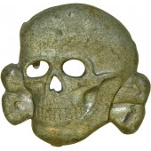 Waffen SS 3 Zacken Typ Assman gemacht Skull, späten Krieg.