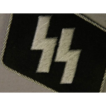 Kragenspiegel der Waffen-SS für SS-Ostuf oder SS-Ostubaf. Espenlaub militaria