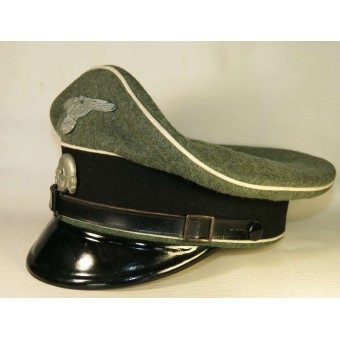 Waffen SS Infantería alistó sombrero de visera hombres. Kleiderkasse. Espenlaub militaria