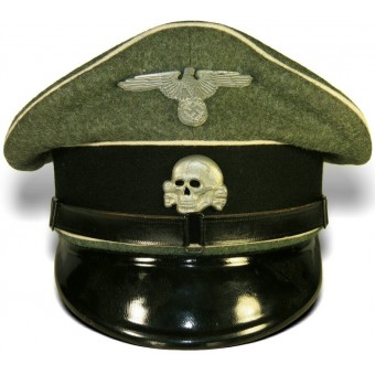 Waffen SS Infantería alistó sombrero de visera hombres. Kleiderkasse. Espenlaub militaria