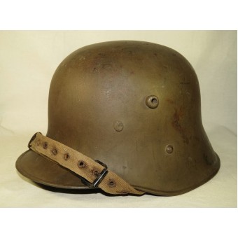 WW1 casque Isonzobraun autrichien. Espenlaub militaria