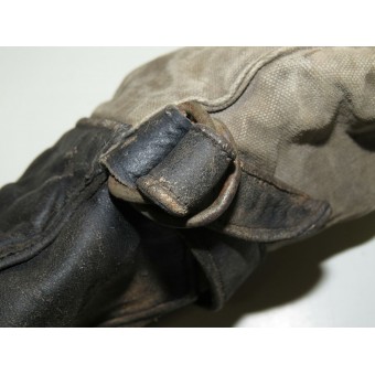 Lederen handschoenen met bontvoering voor gepantserde troepen RKKA. Espenlaub militaria