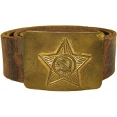 M36 belt and buckle for cadets of military schools