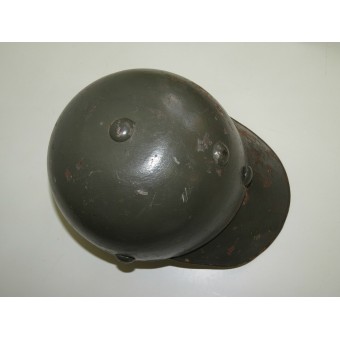 WW2 anti sovietica casco di protezione in acciaio aerei. Raro!. Espenlaub militaria