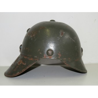 WW2 casque en acier anti protection des avions soviétiques. Rare!. Espenlaub militaria