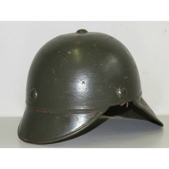 WW2 anti sovietica casco di protezione in acciaio aerei. Raro!. Espenlaub militaria