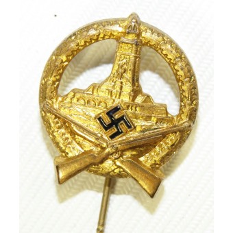 Excellent shooting badge, gold class, for DRKB memebr. Espenlaub militaria