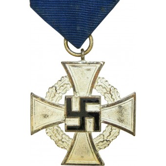 Faithful Service Cross, for 25 years of excellent non-combat service. Espenlaub militaria