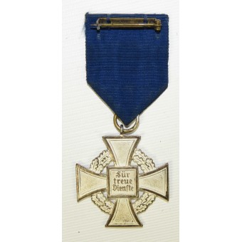 Treueverdienstkreuz, für 25 Jahre hervorragenden Dienst außerhalb des Kampfes. Espenlaub militaria