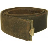 German Combat leather belt. Early issue