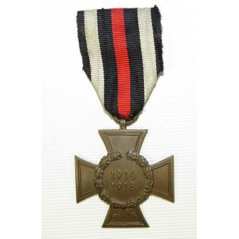 Honneur croix sans épées pour les anciens combattants WW1, Ehrenkreuze, 1914-1918. Espenlaub militaria