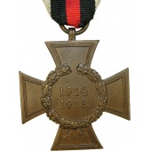 Honor cross without swords for WW1 veterans, Ehrenkreuze, 1914-1918
