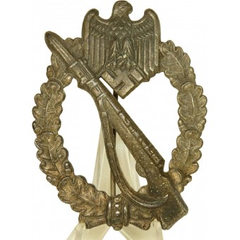 Знак За пехотные атаки- Infanterie Sturmabzeichen серебро. Espenlaub militaria