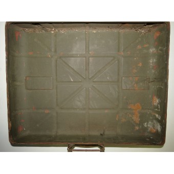 Caja de metal M24 granadas, Transportkasten für Stielhandgranaten 24. Espenlaub militaria