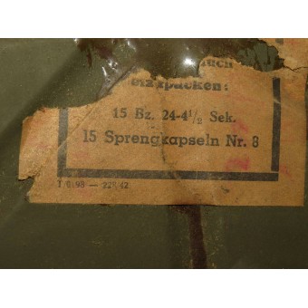 Гранатный ящик для немецких гранат М 24. Espenlaub militaria