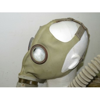 T5 BN Gasmask avec le type de masque en caoutchouc 08. Ensemble complet. Espenlaub militaria