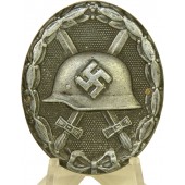 Verwundetenabzeichen, 1939, silberne Klasse, markiert L/11.