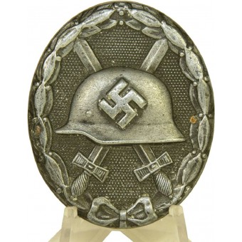 Wondbadge, 1939, zilveren klasse, gemarkeerd L / 11.. Espenlaub militaria