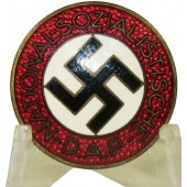 Nazistpartiet NSDAP:s medlemsmärke, M1/8 RZM