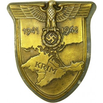 Ärmelschild Krim 1941-42, Krimschild. Espenlaub militaria