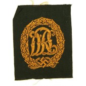 Distintivo sportivo DRL, classe bronzo, variante in tessuto.