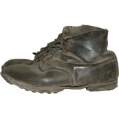 Zapatos de soldado alemán de la 2ª Guerra Mundial