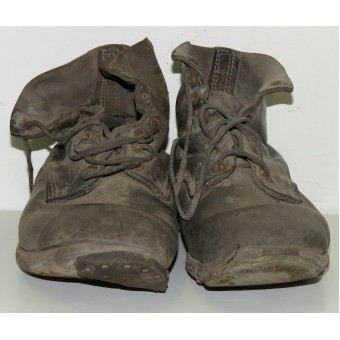 Zapatos de soldado alemán WW2. Espenlaub militaria