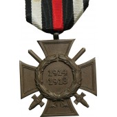 Croix de Hindenburg avec épées 1914-18. Marqué G15