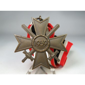 KVKII avec swaords, croix de guerre du mérite, 1939, portant la mention 127. Espenlaub militaria