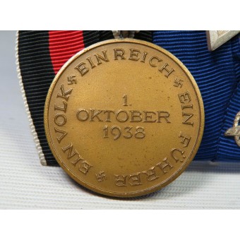 Medaglia Bar: Police Service Award a lungo e lannessione della medaglia Sudeti. Espenlaub militaria