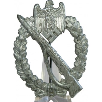 Infanteriesturmabzeichen in Silber mit Hersteller L/14. Espenlaub militaria