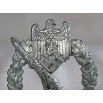 Infanteriesturmabzeichen in Silber mit Hersteller L/14. Espenlaub militaria