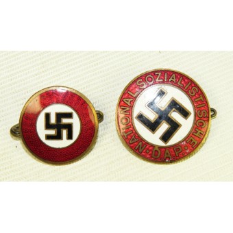 NSDAP-Sympathisantenabzeichen. Früher Typ. Espenlaub militaria