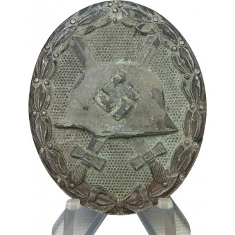 Verwundetenabzeichen de 1939, insignia de la herida, clase de plata. Klein & Quenzer A. G.. Espenlaub militaria