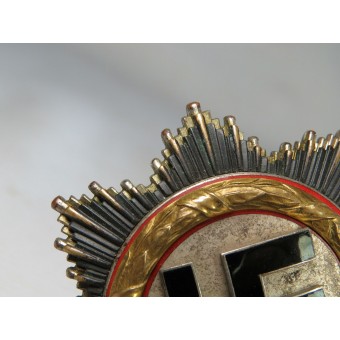 Deutsches Kreuz in goud, Duits kruis in goud, gemarkeerd 134. Espenlaub militaria