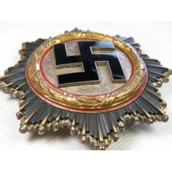Немецкий крест в золоте, золотая степень- клеймо 134. Espenlaub militaria