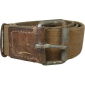 Red Army canvas belt, width 45 mm, dated 1941