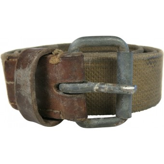 La ceinture de toile de soldat RKKA, estampillé « Leningrad ».. Espenlaub militaria